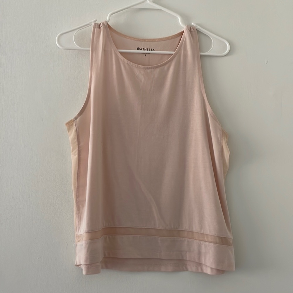 Athleta pink tank
